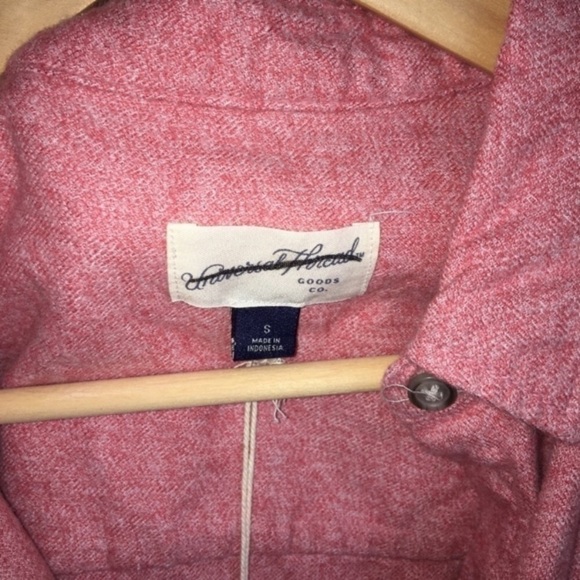 Universal Thread Pinkish Red Button Down - Picture 3 of 3